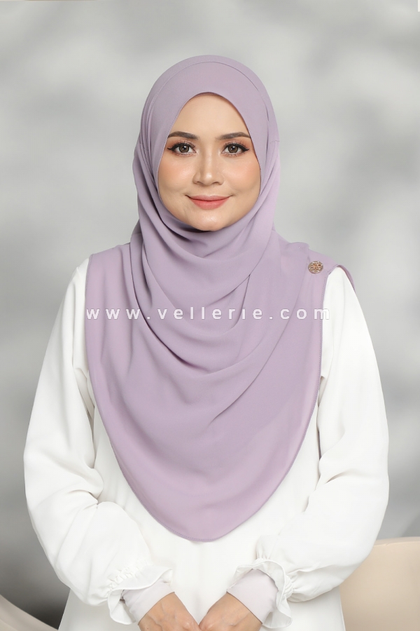 Tudung Instant AILEEN - AL54 - Lavender DEFECT